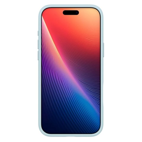 Spigen nakładka Silicone Fit Mag Magsafe do iPhone 17 Pro niebieska