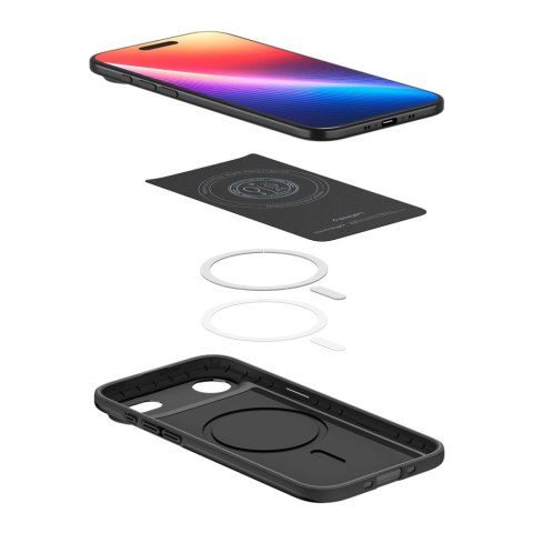 Spigen nakładka Thin Fit Mag Magsafe do iPhone 17 Air czarna