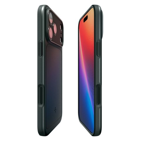 Spigen nakładka Thin Fit Mag Magsafe do iPhone 17 Pro zielona