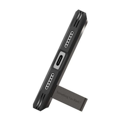 Spigen nakładka Tough Armor "T" Mag Magsafe do iPhone 17 Pro Gunmetal