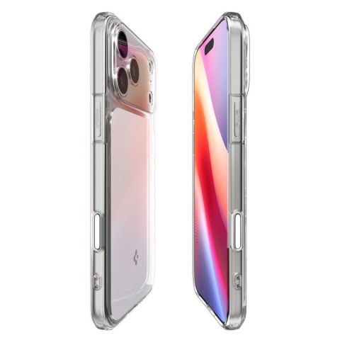 Spigen nakładka Ultra Hybrid "T" Mag Magsafe do iPhone 17 Pro Clear/biała