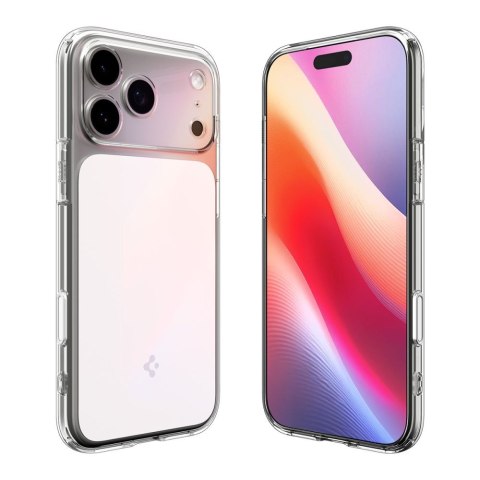 Spigen nakładka Ultra Hybrid "T" Mag Magsafe do iPhone 17 Pro Max Clear/biała