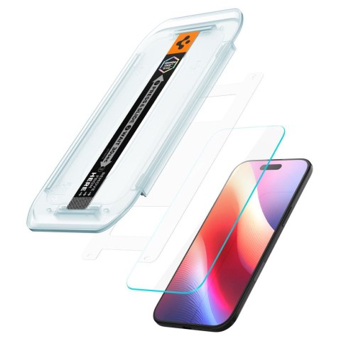 Szkło Hartowane Spigen Glas.Tr "Ez Fit" 2-Pack do iPhone 17 Air Clear