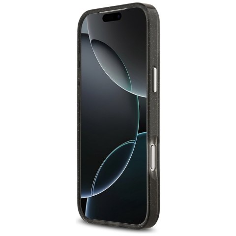 Karl Lagerfeld nakładka Magsafe IML glitter case metal camera frame and buttons Karl and Choupette heads on KL repeated logo do 