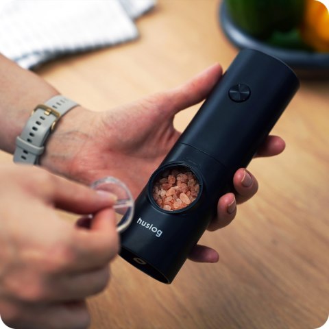 Huslog Zestaw młynków na baterie