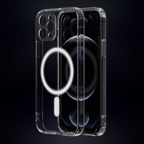 Nakładka Anti Shock 1,5 mm Mag do iPhone 17 Pro 6,3" transparentna camera protection open ring