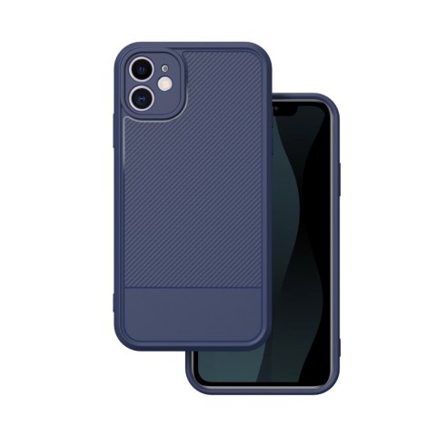 Nakładka Simple Carbon do iPhone 11 niebieska