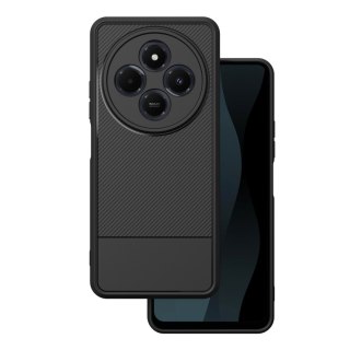 Nakładka Simple Carbon do Xiaomi Redmi 14C 4G/ 14C 5G / Redmi A4 / POCO C75 czarne