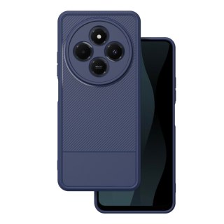 Nakładka Simple Carbon do Xiaomi Redmi 14C 4G/ 14C 5G / Redmi A4 / POCO C75 niebieska