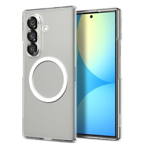 Spigen nakładka AirSkin MagSafe do Samsung Galaxy Z Fold 7 przezroczysta biała