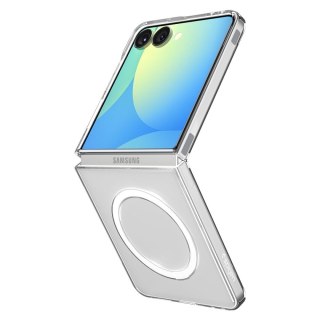 Spigen nakładka AirSkin do Samsung Galaxy Z Flip 7 przezroczysta biała