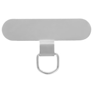 Wkładka / insert do mocowania zawieszki metalowy srebrny