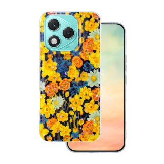 Nakładka Glow Glam do Honor 400 lite pomarańczowa