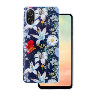 Nakładka Glow Glam do Samsung Galaxy A07 4G niebieska
