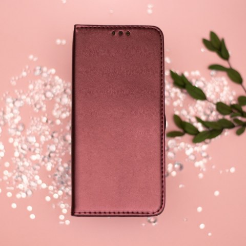 Etui Smart Magnetic do Oppo Reno 14 5G (Global) / 14FS 5G (Global) burgundowe