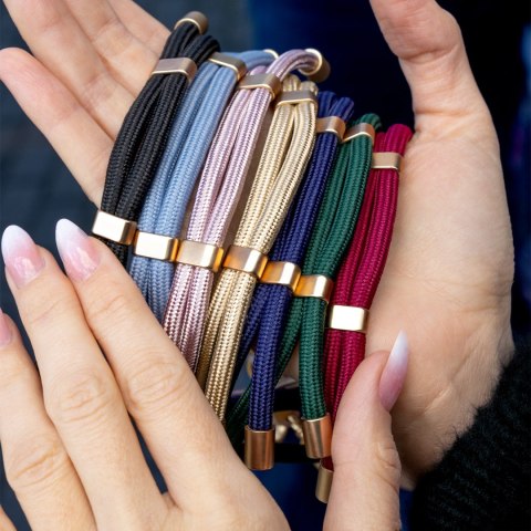 Smycz uniwersalna na nadgarstek Elegant jasnoniebieska